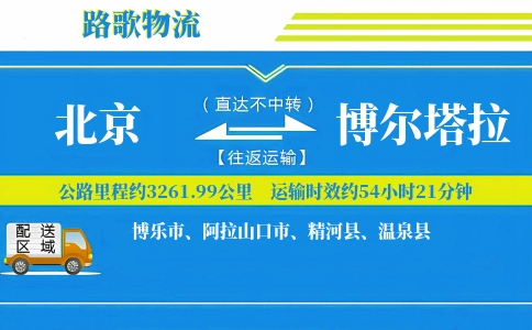 北京到阿拉山口物流专线