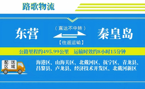 东营到卢龙县物流专线