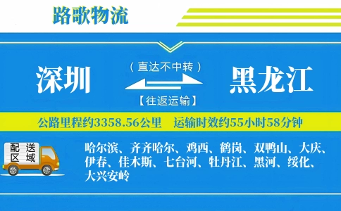 深圳到黑龙江物流专线